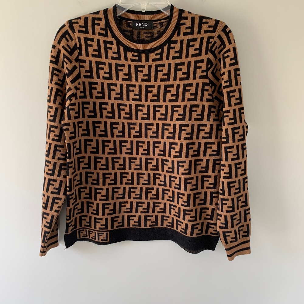 Fendi FF Logo Sweater